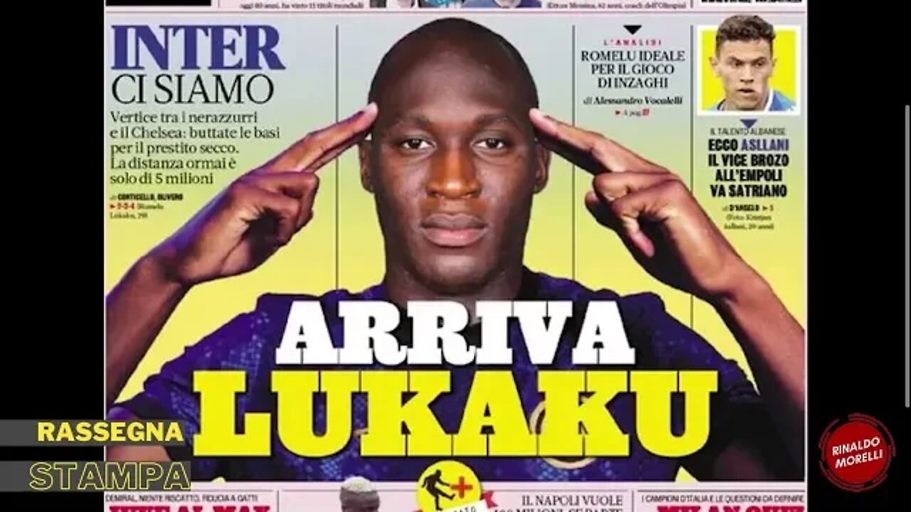 Lukaku-Inter ci siamo. Le altre preparano le contromosse Rassegna Stampa Sportiva ep.82 | 16.06.2022