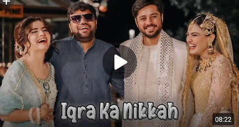 Meri Dost Iqra (Sistrology) Ka Nikkah ❤️