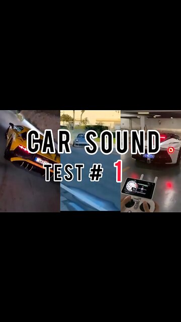 Car Sound Test # 1 #motorium #car #sound #test #carsoundtest #viral #viral2022 #trendingvideo2022