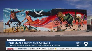 The man behind the murals