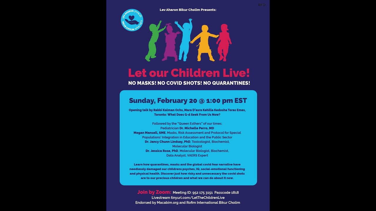 Let Our Children Live!