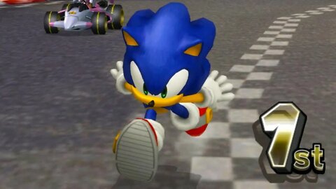 IMPRESSIONANTE Sonic no Mario Kart