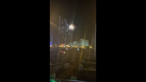 4th fire works Kemah Marina