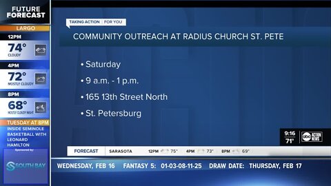 St. Pete's Radius Church ends 'Love Week' with free services