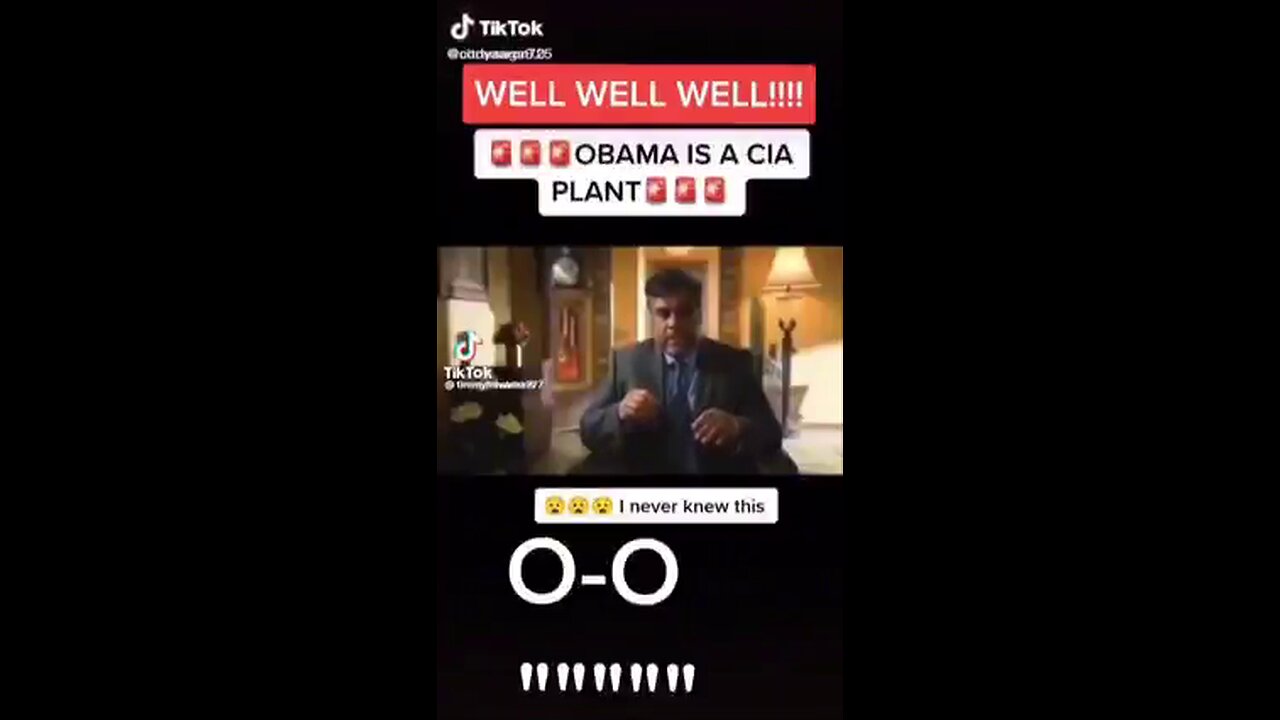 OBAMA IS A CIA PLANT