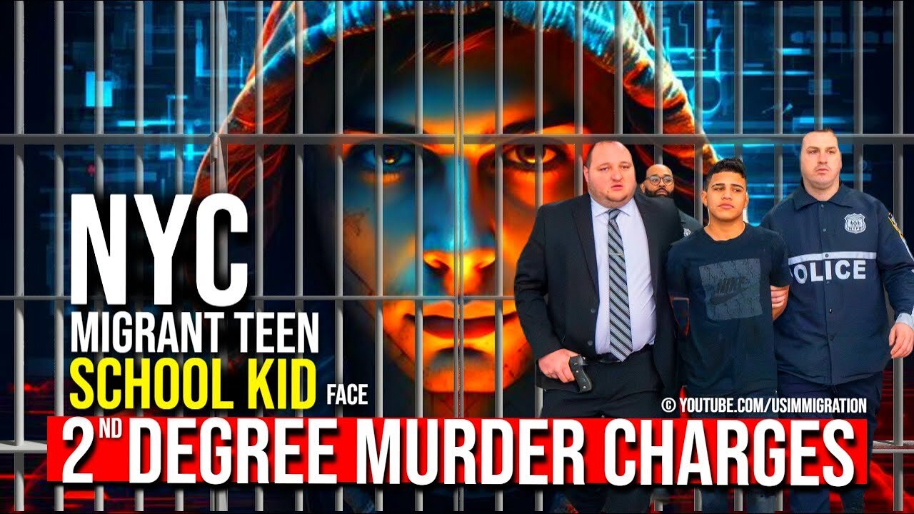 JUST NOW: NYC Migrant School Teen Shooter Captured & Jailed🚨 2nd Degree Murder Charges & Deportation