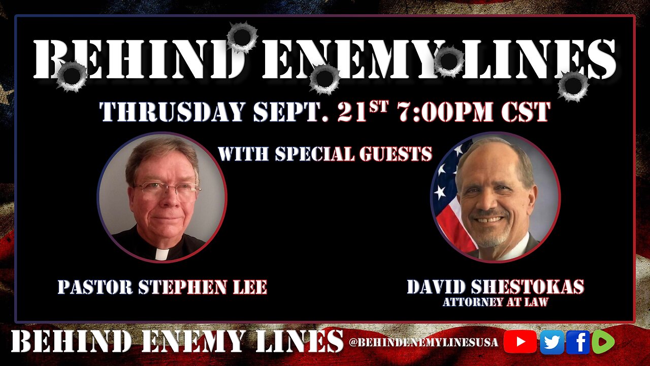 Behind Enemy Lines with Stephen Lee & David Shestokas Promo