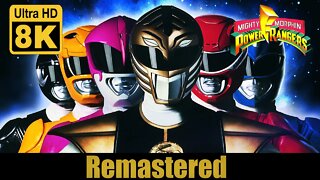 Mighty Morphin Season 1 - Official Opening 8K (Remastered with Neural Network AI)
