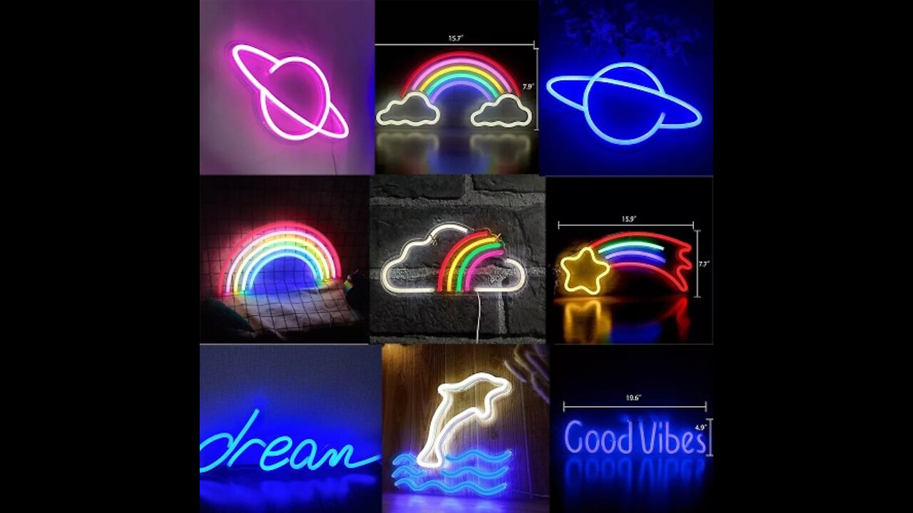 Neon Sign Could Goodbibes #shorts+gadgets @amzon