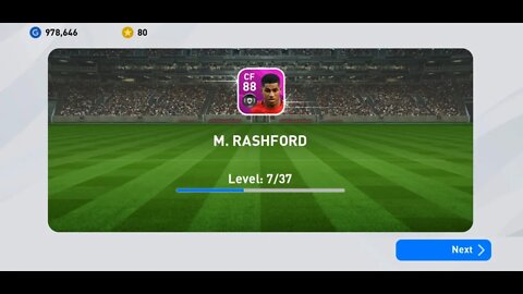 Training Featured Marcus Rashford | PES 20 MOBILE