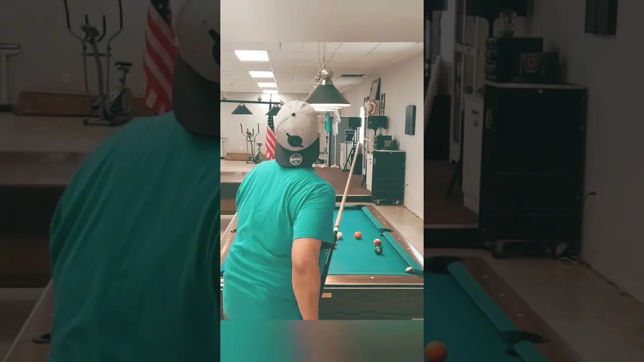 Clearing the Table #billiards #drill 🎱