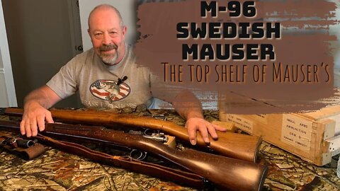 M-96 Swedish Mauser x 2 - a 1905 and a 1919 side by side comparison