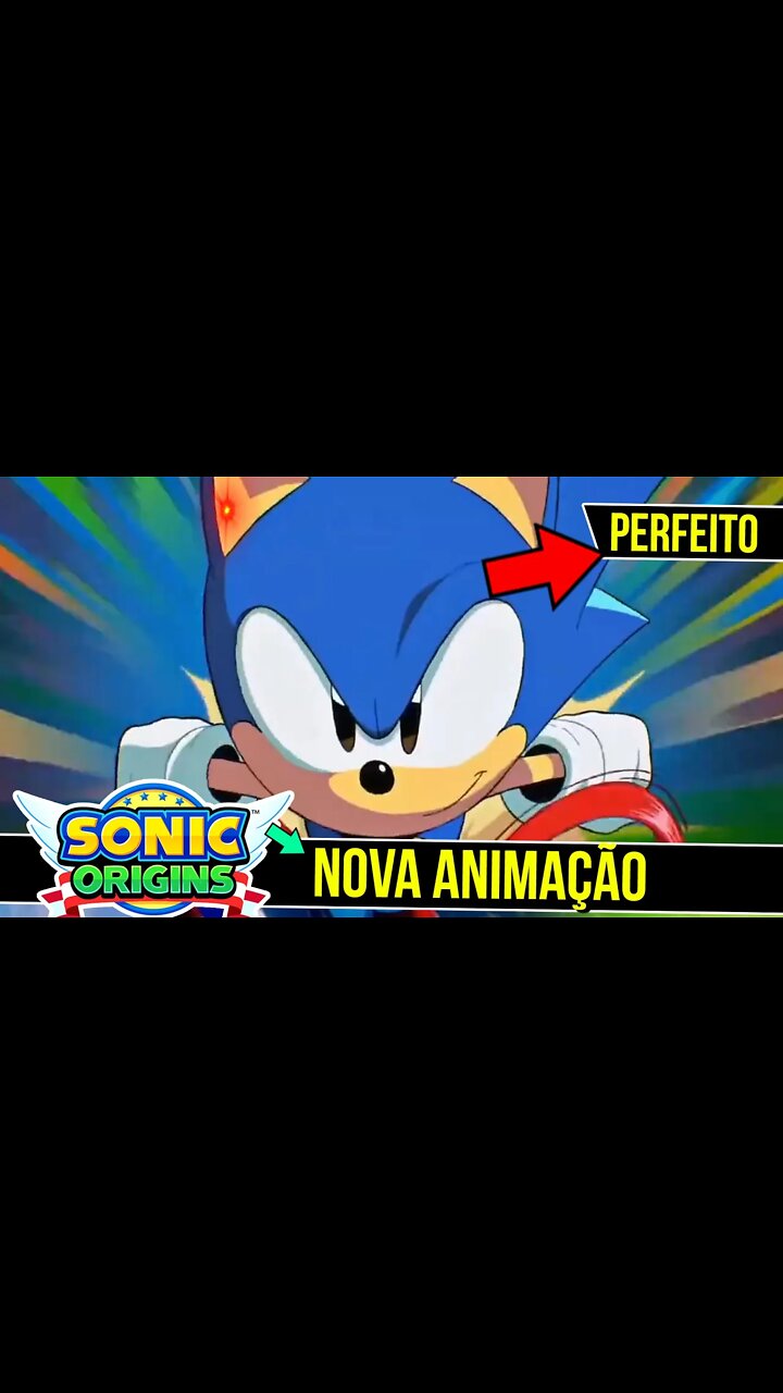 Sonic origins - Novas animações CONFIRMADAS #shorts