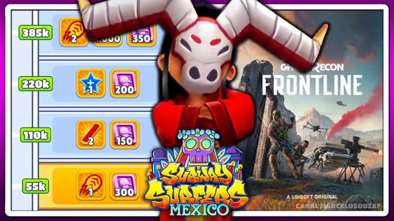 Subway Surfers Mexico Halloween 2021 | Ghost Recon Frontline Anunciado | Recorde com Ox