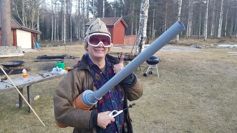 Mad-Lad-Dad and his flame cannon