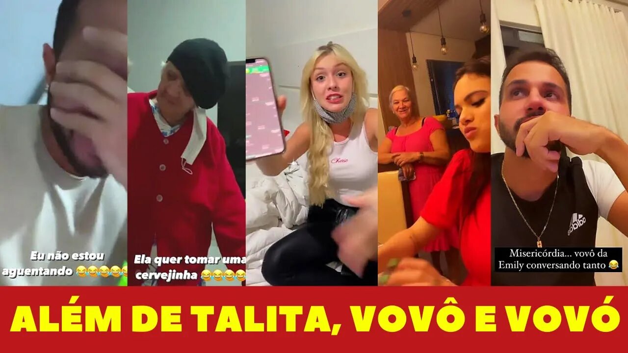 BABAL E EMILY GARCIA MOSTRAM O AVÔ E A AVÓ DELA E AS TRETAS DA SUA FAMÍLIA TURMA CARLINHOS MAIA