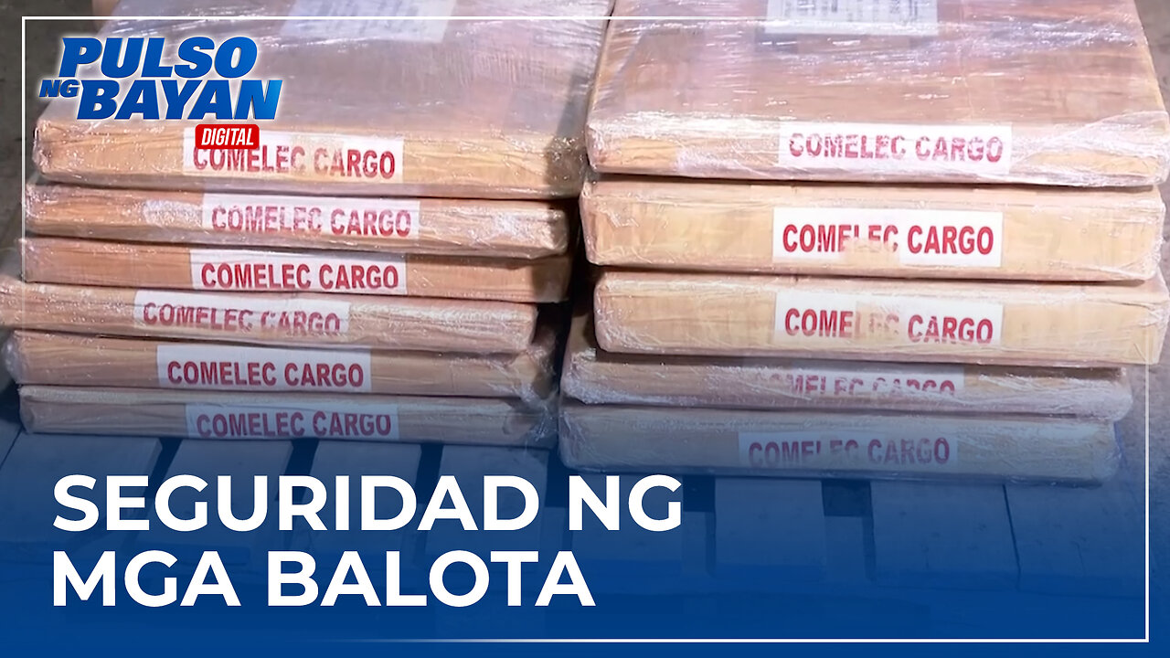 Pagbiyahe ng mga balota para sa 2023 BSKE, sinimulan na ng COMELEC