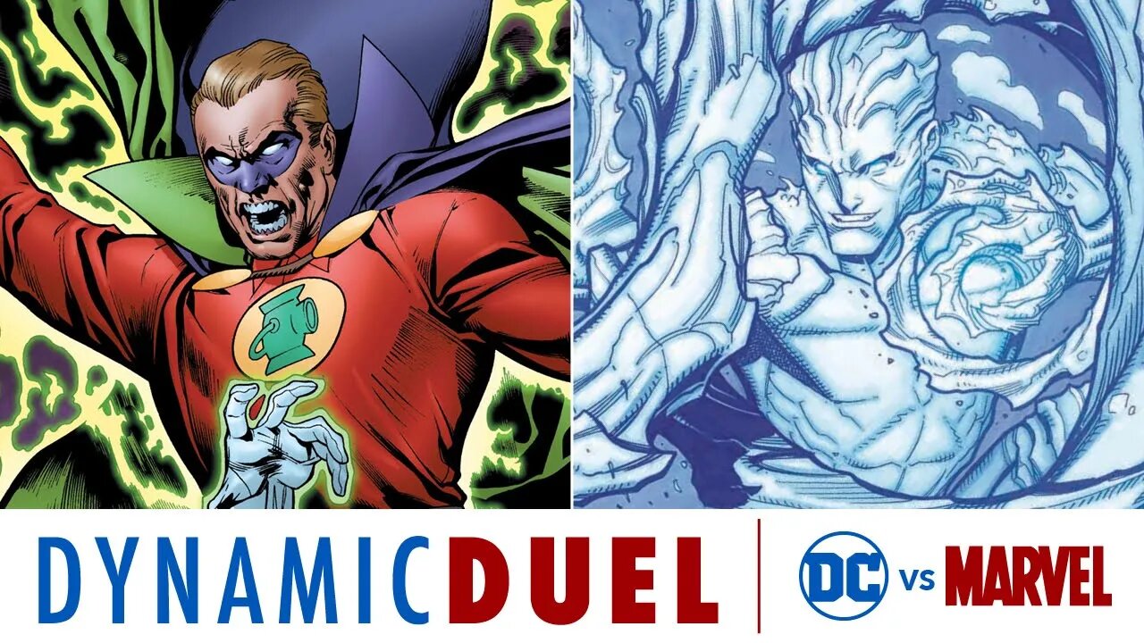 Green Lantern (Alan Scott) vs Iceman