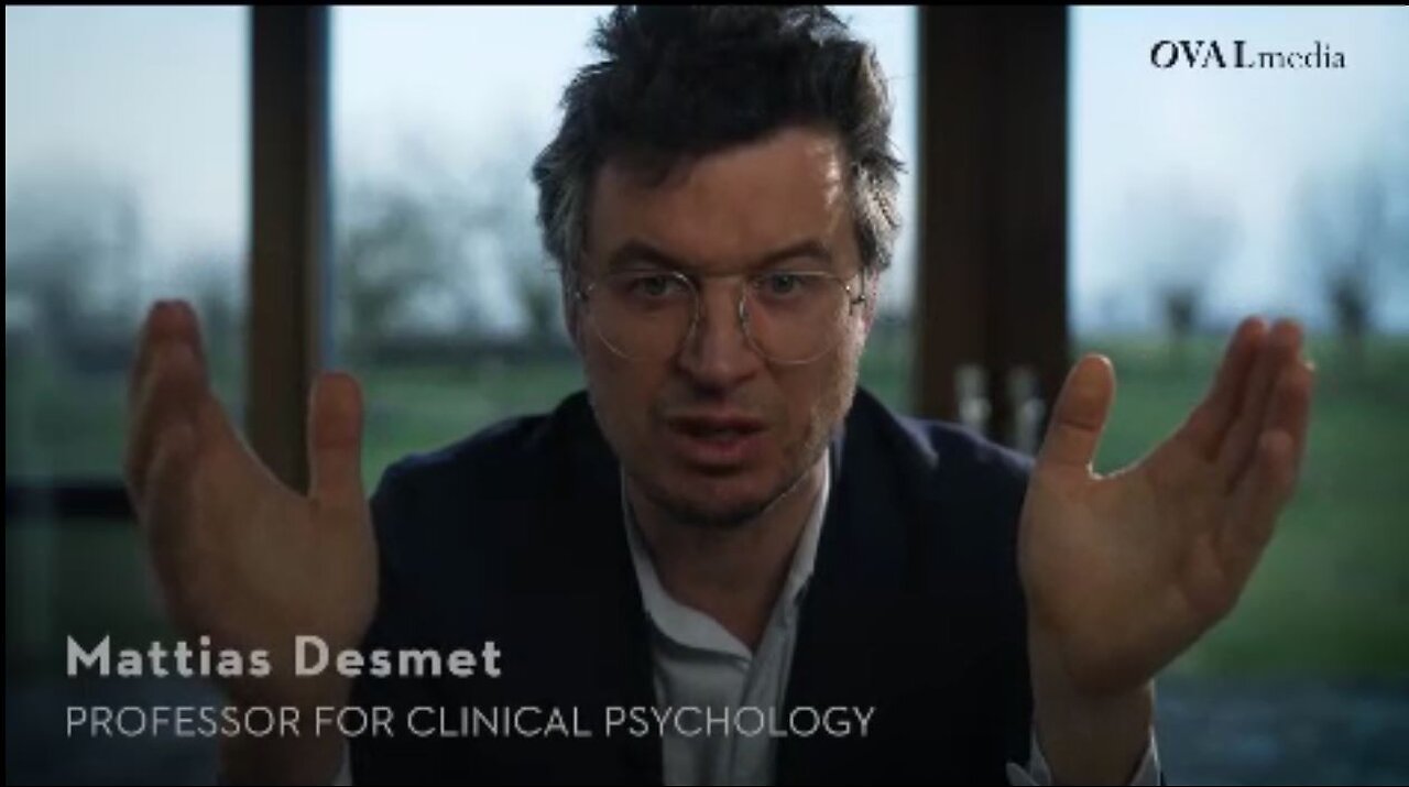 Mattias Desmet, professor of clinical psychology, explains how 'tunnel vision' phenomenon work