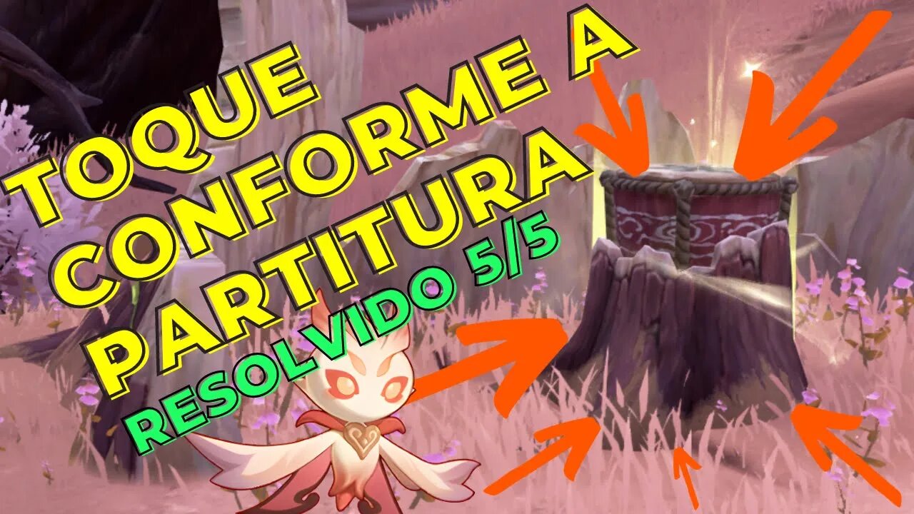 Toque conforme a partitura de percurssão | Sumeru - Genshin Impact