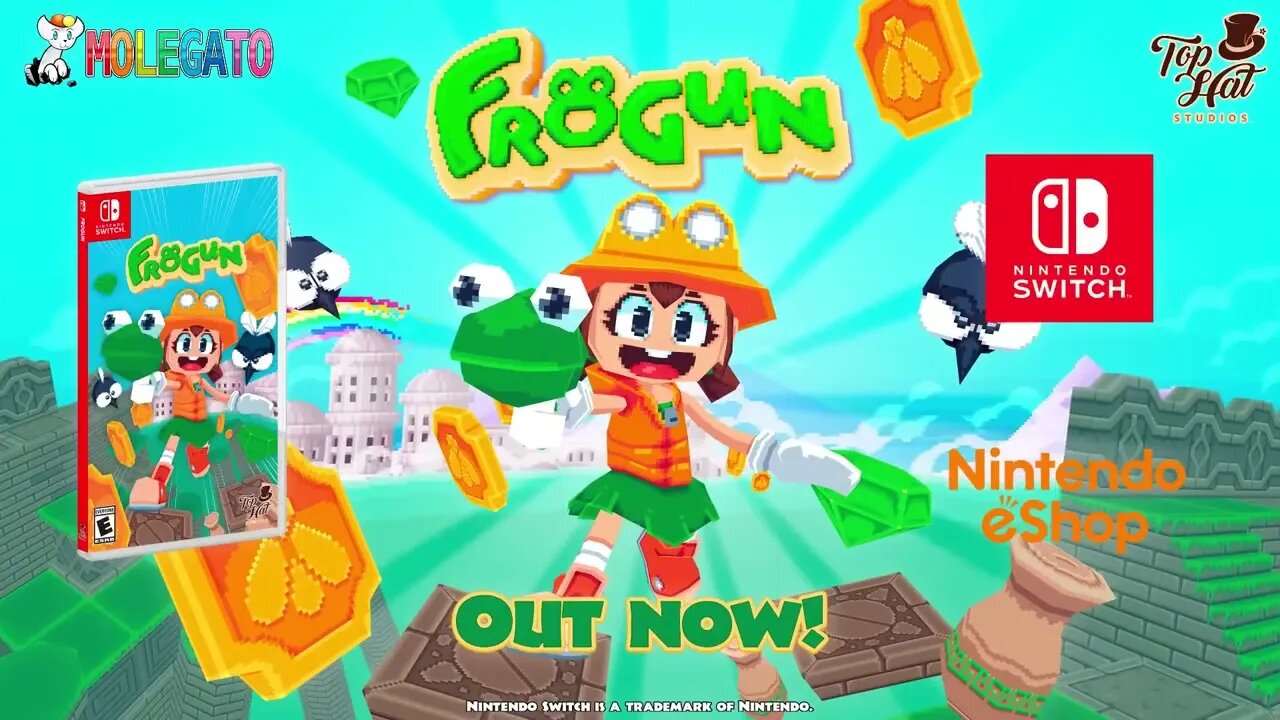 Frogun - Launch Trailer | Nintendo Switch