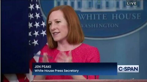 #Jennifer Psaki calls on Dr Harper April 7, 2022