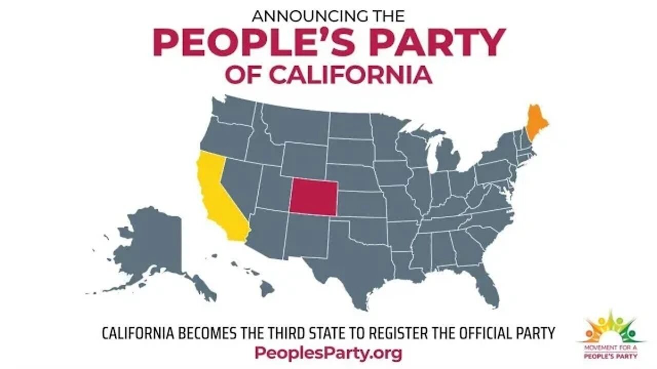 Here's how YOU can register for the #PeoplesParty in California!