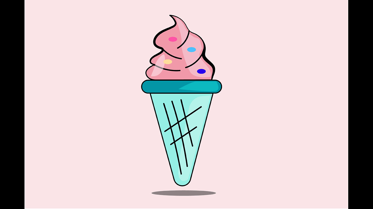 Ice-cream illustration process