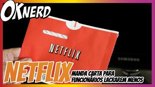 Netflix manda carta aos funcionários pedindo para lacrar menos