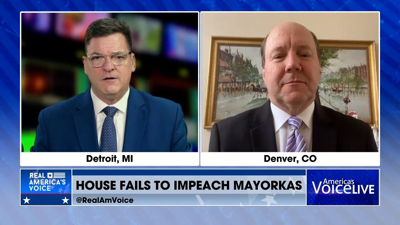 The House Fails To Impeach Mayorkas As 3 Republicans Vote "Nay"