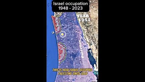 This is How 'Israel' Invaded Palestine Since 1948