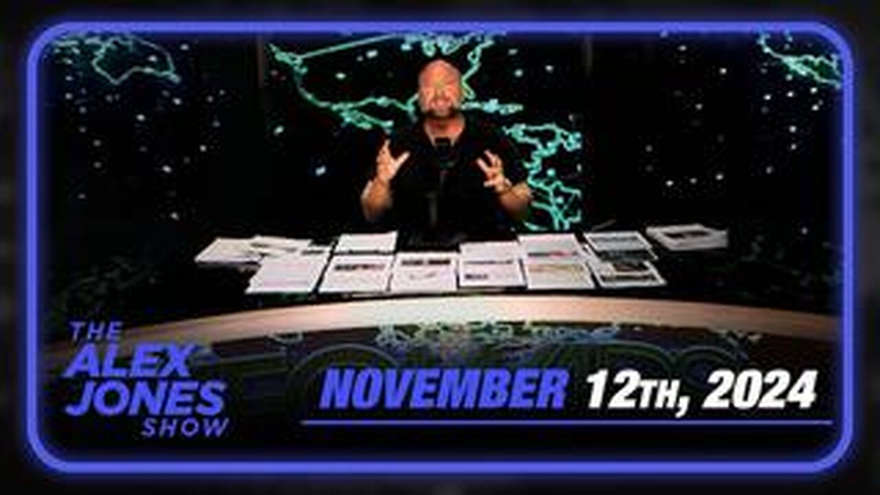 Democrat/Deep State System Is In Complete Collapse! Alex Jones Sees TOTAL Panic! FULL SHOW 11/12/24