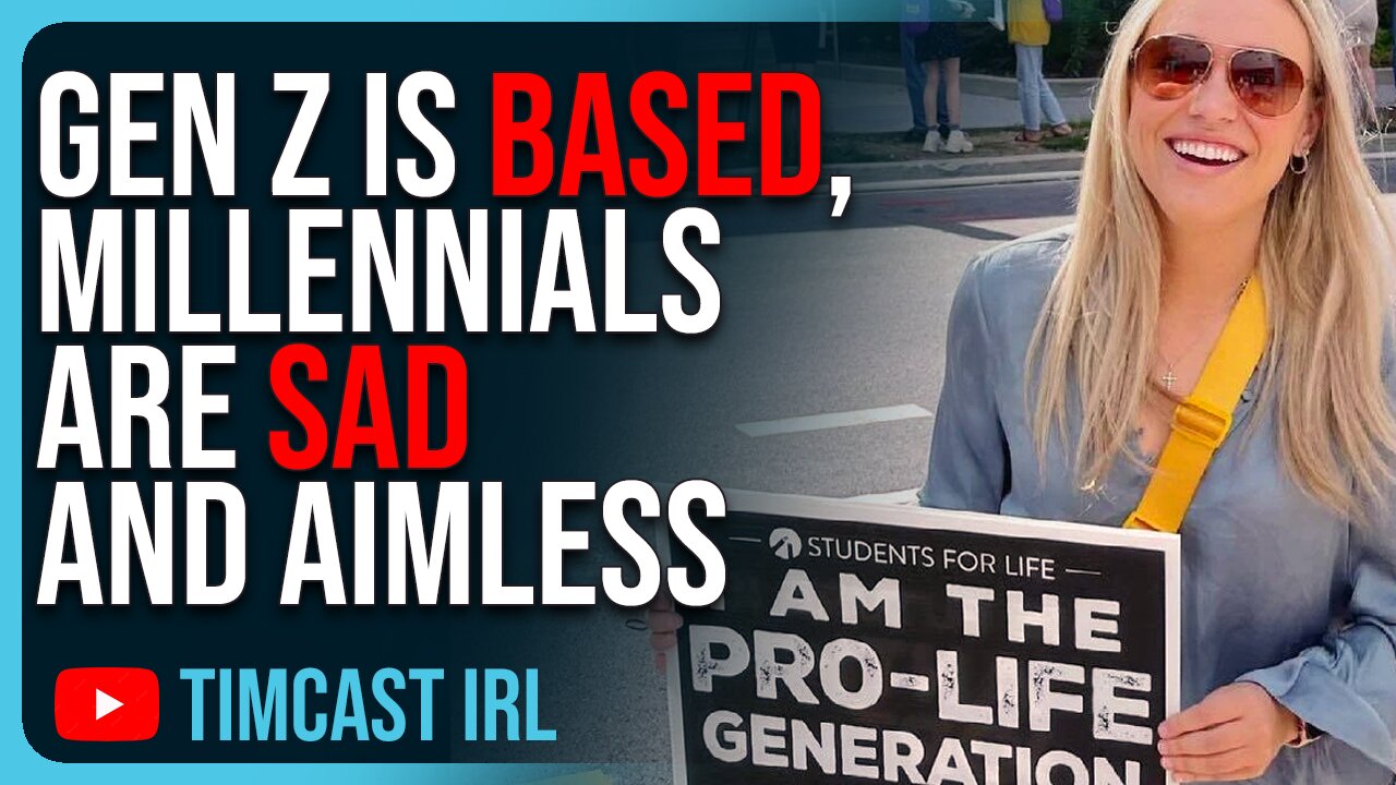 Gen Z Is BASED, Millennials Are Sad & Aimless