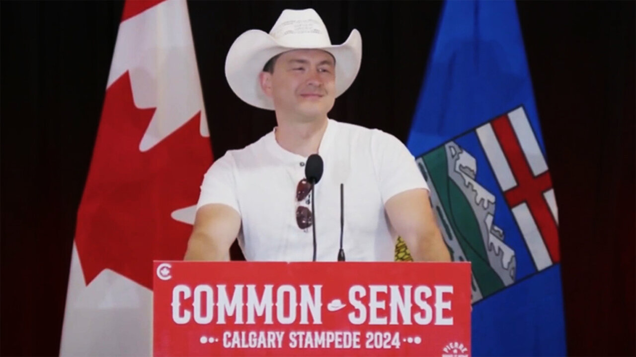 Pierre Poilievre delivers message of hope at Calgary Stampede