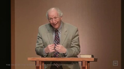 Why Does Our Broken and Pain Filled World Exist? by John Piper