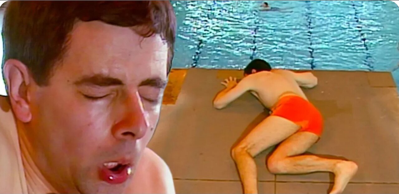 Try not to laugh pool edition [ pool diving ]