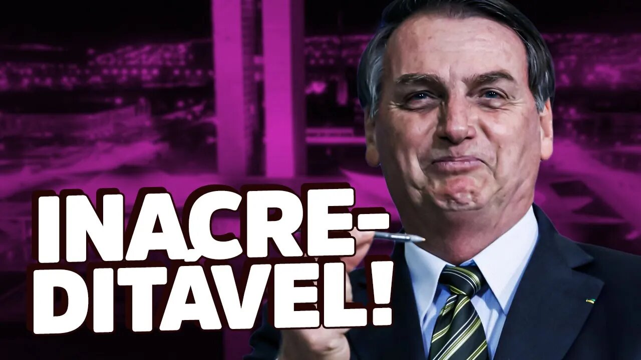 Você não vai ACREDITAR no Bolsonaro enviou AO CONGRESSO!