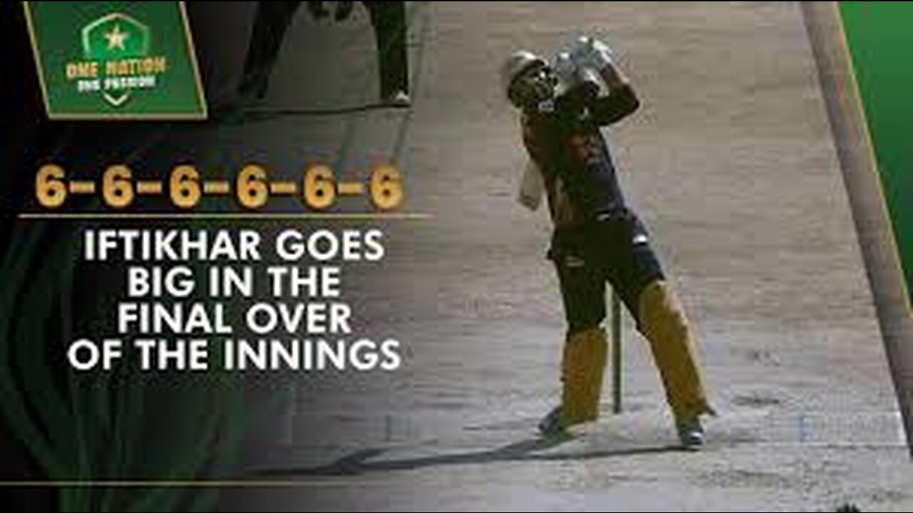 6 SIXES IN AN OVER! IFTIKHAR VS WAHAB!