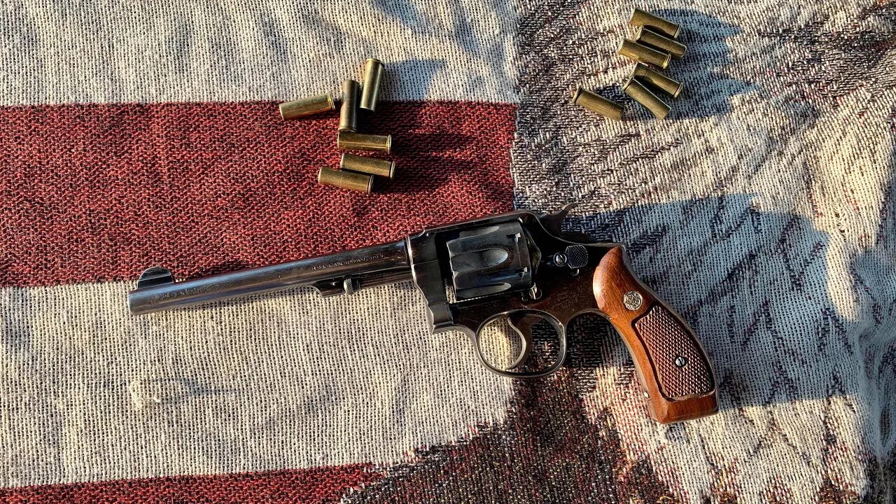 Smith & Wesson model 1905 revision 2 made in 1908 38 special