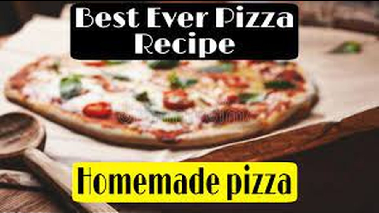 How To Make Pizza At Home complete recipe