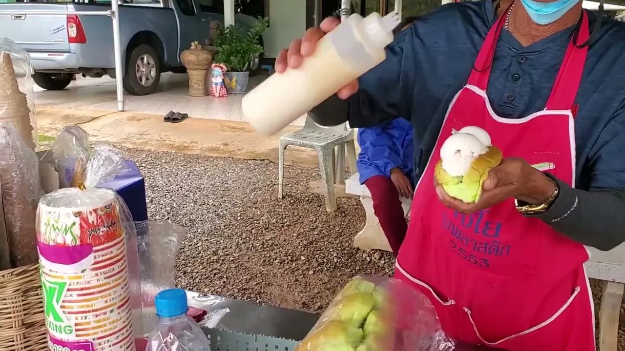 Ice Cream "Sandwich" Thai Style