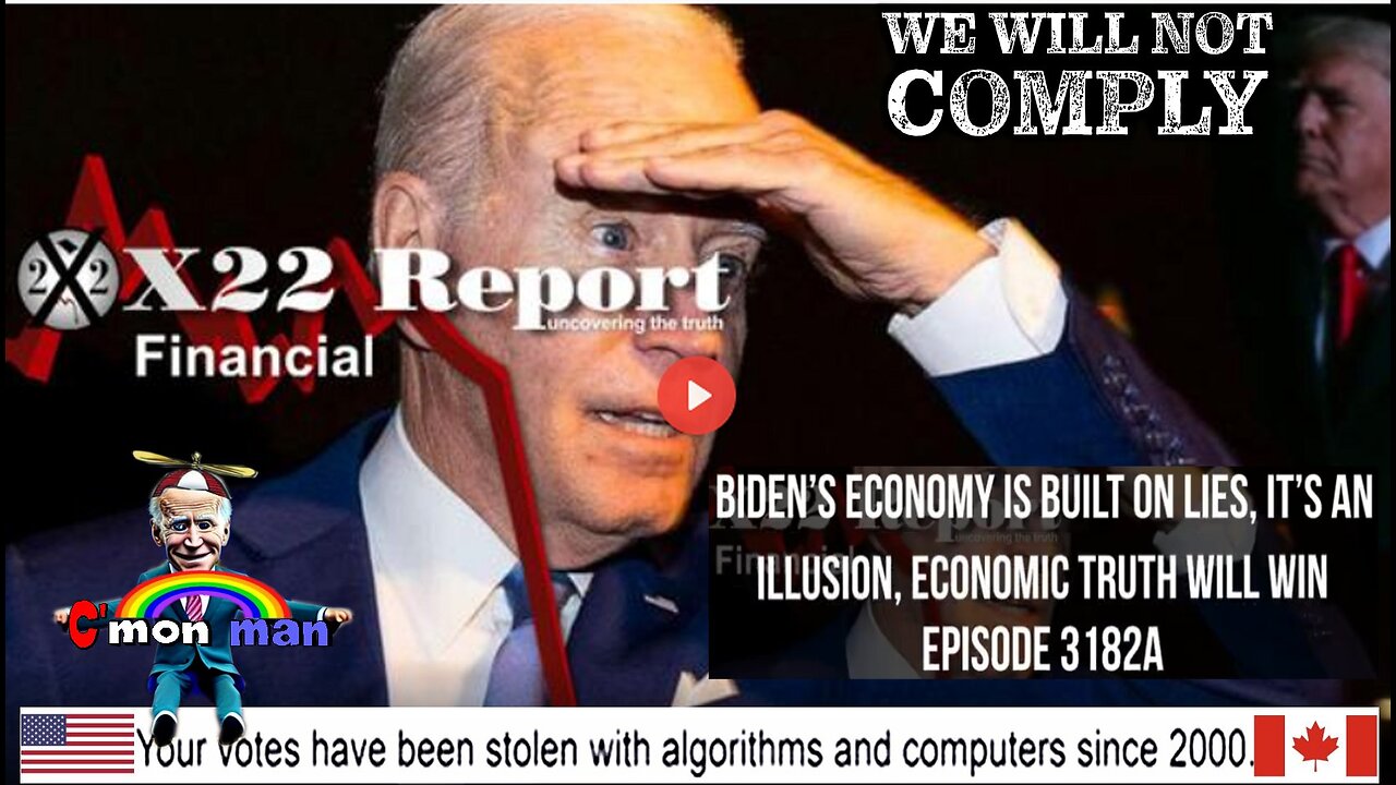 Ep. 3182a - Biden’s Economy Is Built On Lies, It’s An Illusion, Economic Truth Will Win