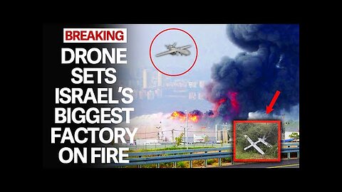 JUST NOW! Drone Sets Biggest IDF Factory On Fire, Crashes in Israel’s Ministers Home, This is Big!