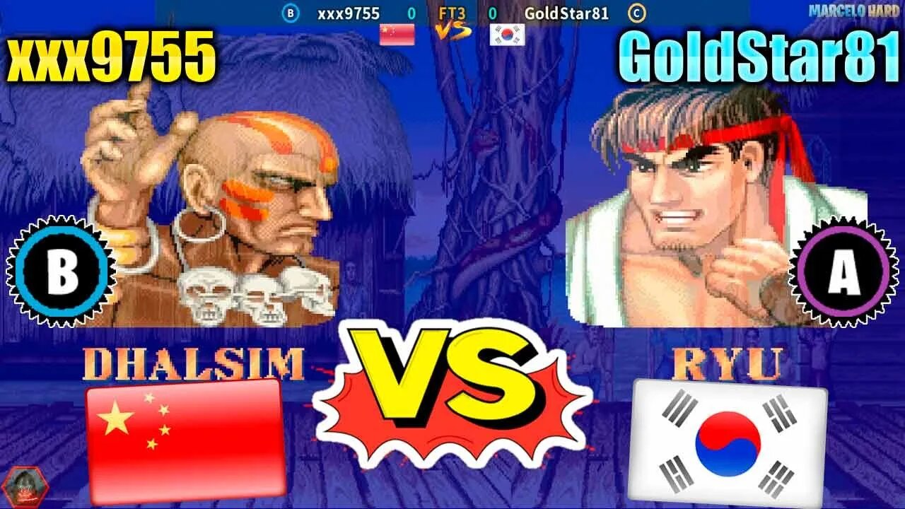 Street Fighter II': Champion Edition (xxx9755 Vs. GoldStar81) [China Vs. South Korea]