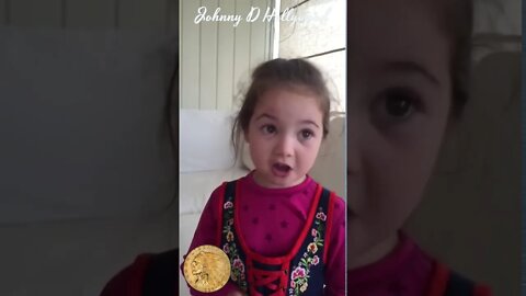 cute little girl tells mom (i wont eat animals) is she wiser than you.