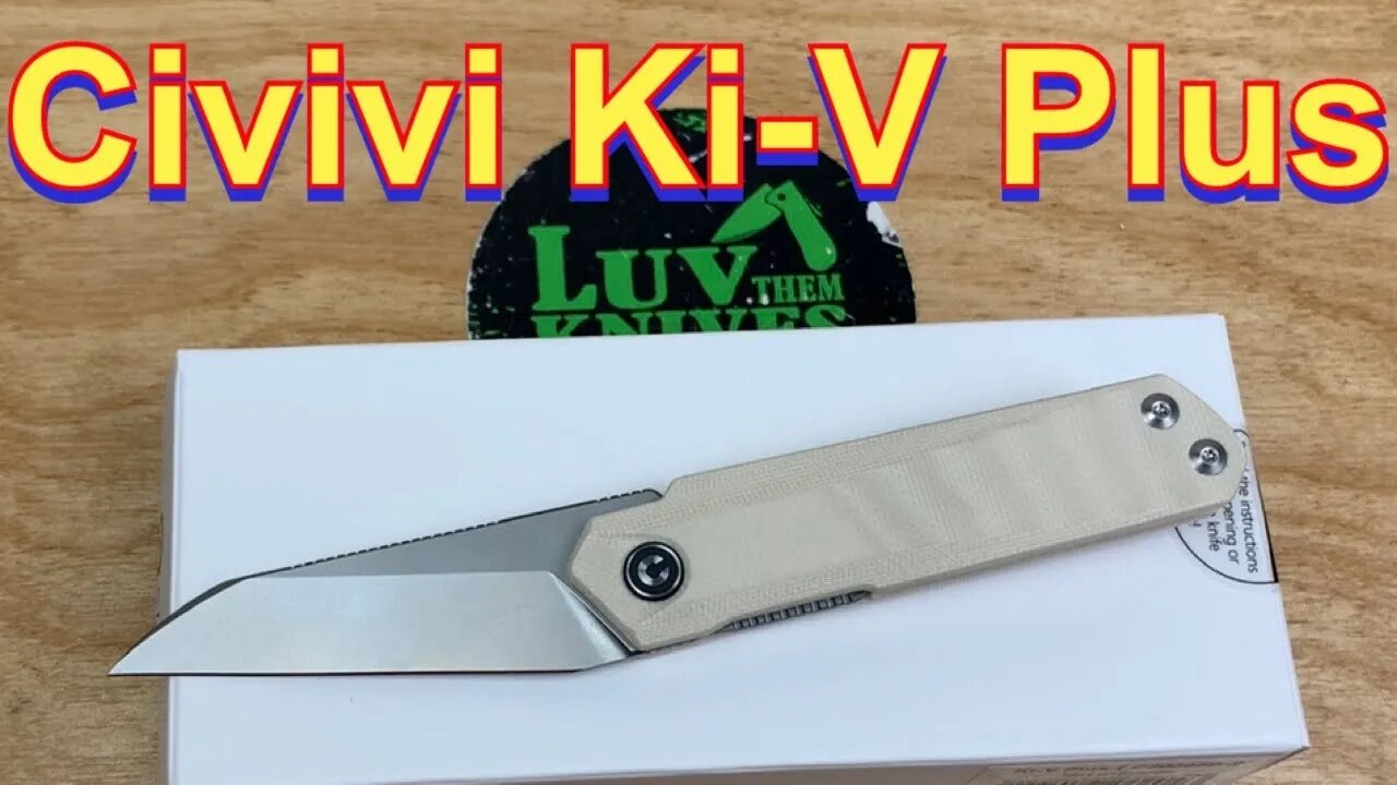 Civivi Ki-V Plus front flipper linerlock Ostap Hel brings it to another level !!