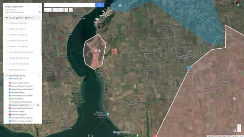 [ Mykolaiv Front ] Ukraine forces continue push south of Kryvyi Rih; Russian Mykolaiv Front counter