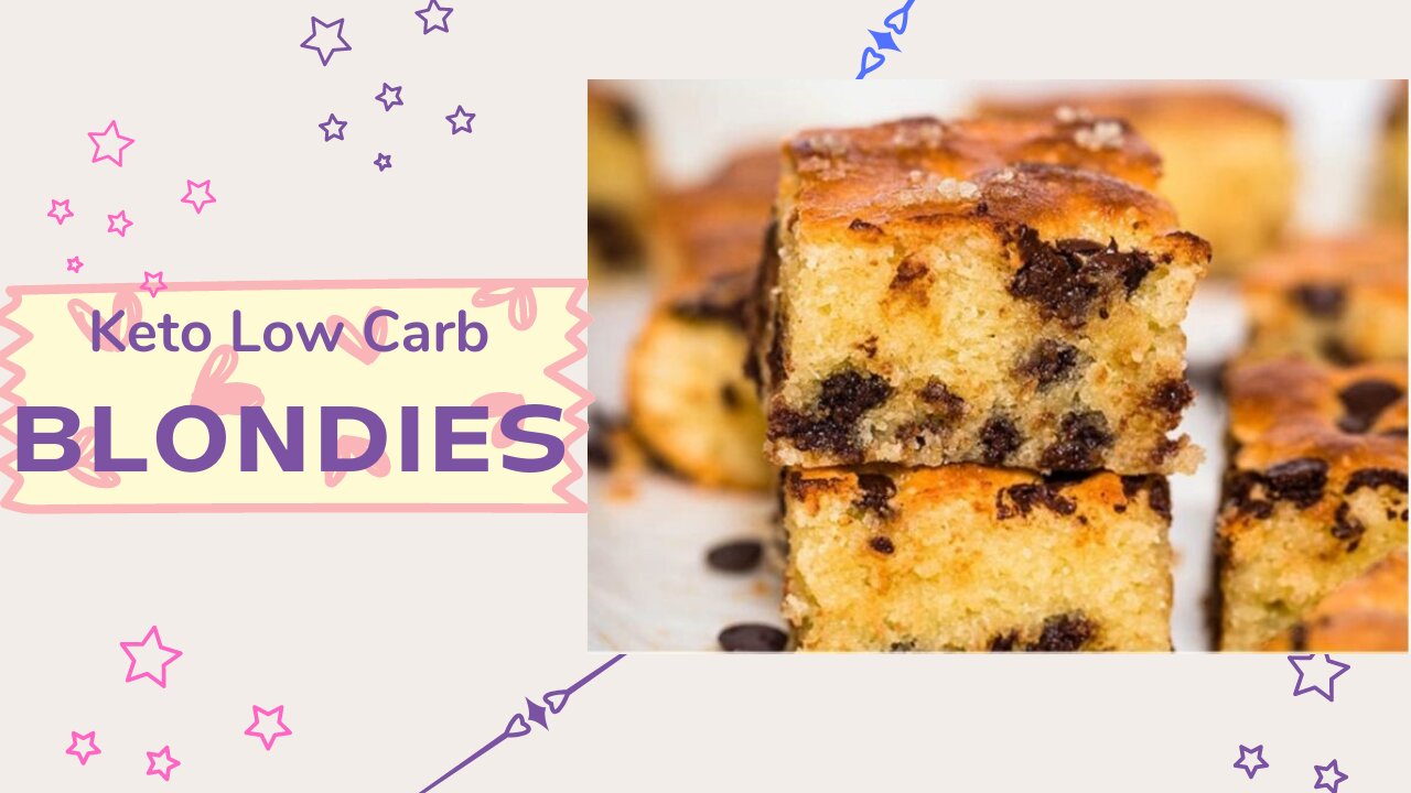 Keto Low Carb Blondies