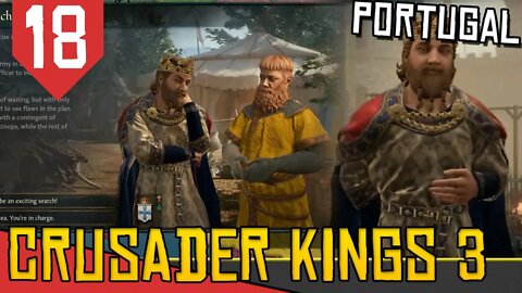 Com Dedo na AFRICA - Crusader Kings 3 Portugal #18 [Gameplay PT-BR]