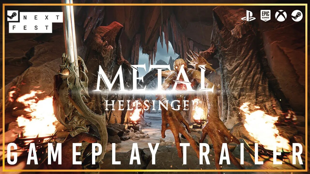 METAL HELLSINGER - HARDCORE METAL RYTHM FPS (All Trailers ) HD